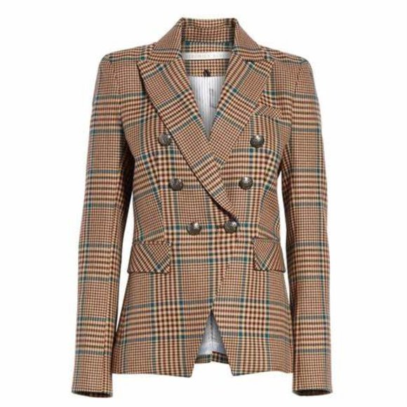 Veronica Beard Plaid Miller Jacket - Picture 2 of 9